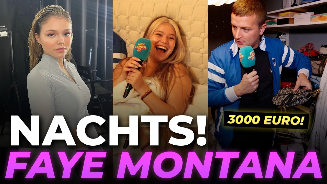 TASCHE für 3000 EURO  | Nachts zu Besuch bei FAYE MONTANA