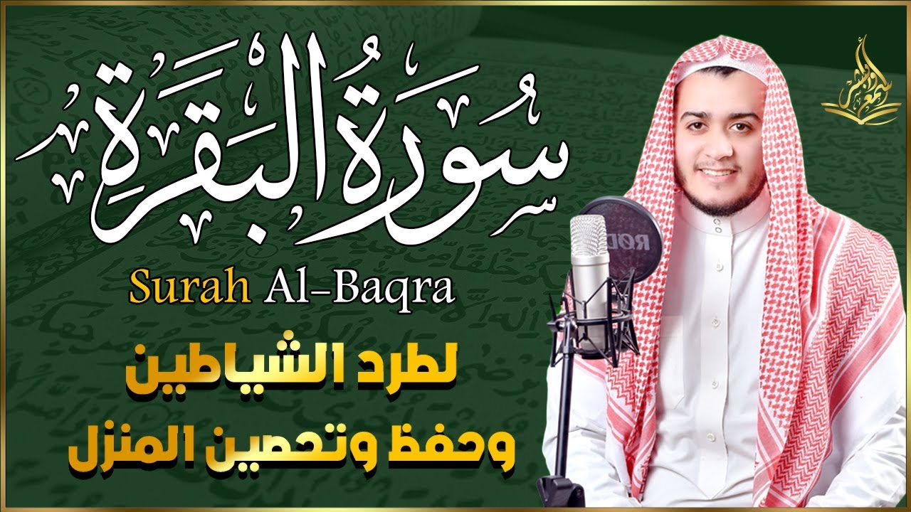 سورة البقرة كاملة تلاوة خاشعة لطرد الشياطين وجلب البركة  | علاء عقل