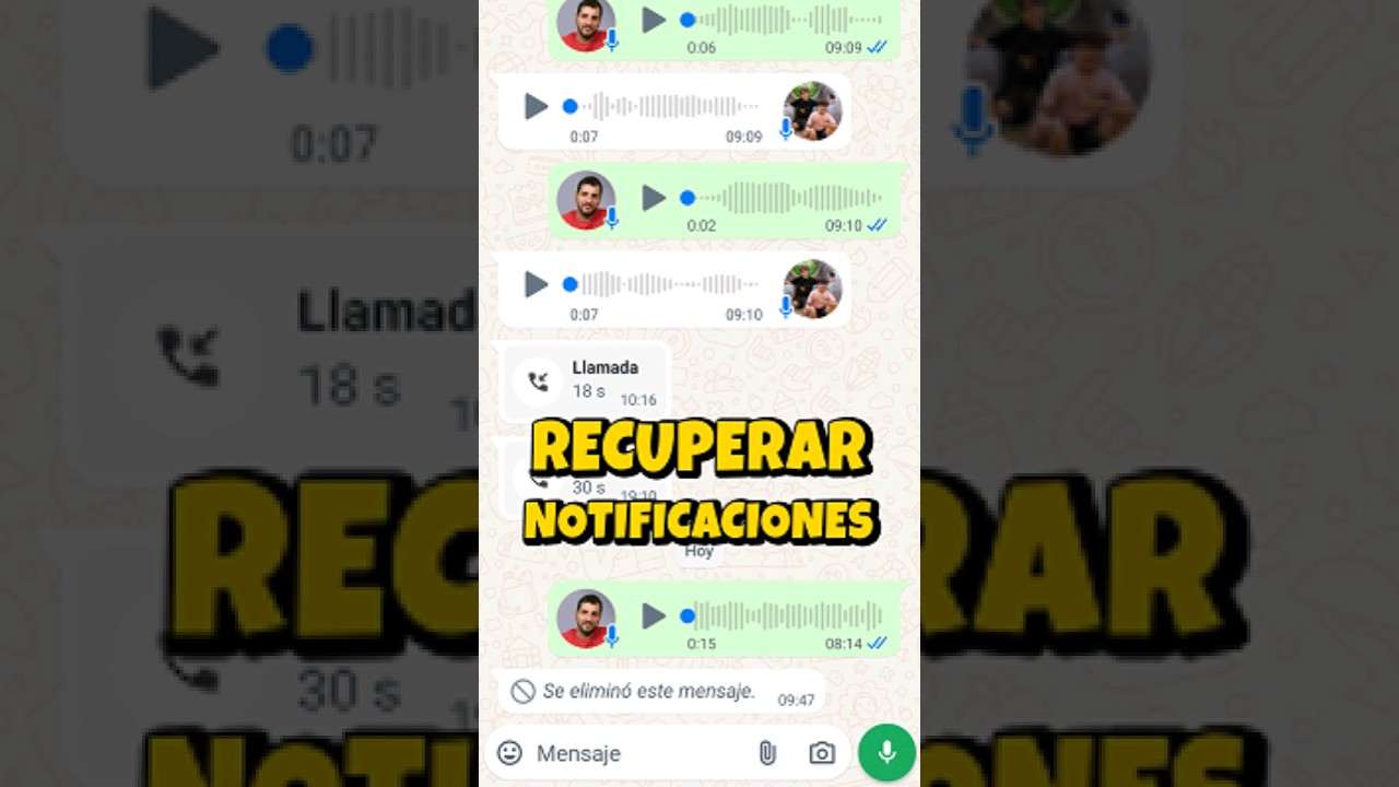 Recupera Notificaciones y Mensajes Eliminados en tu Celular