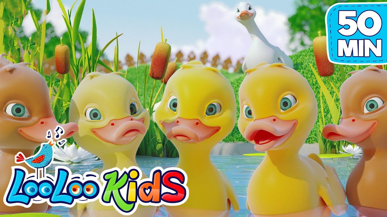 Five Little Ducks + Five Little Monkeys  - S1EP30 Fun and Play MIX - LooLoo Kids Songs for Kids