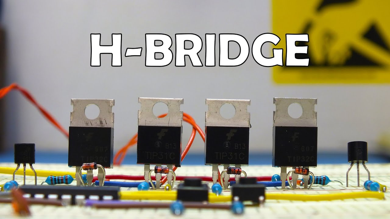 H-Bridge / Pont en H / Contrôle d'un moteur DC