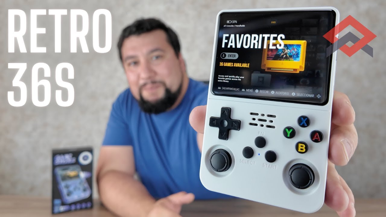 La Consola VIRAL más BARATA y Completa! R36S 🕹️