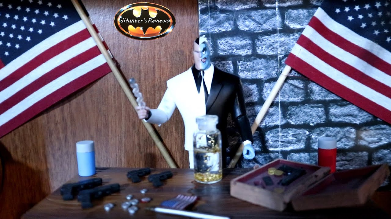 McFarlane's DC Direct TNBA Two-Face The New Batman Adventures Action Figure Review & Comparison