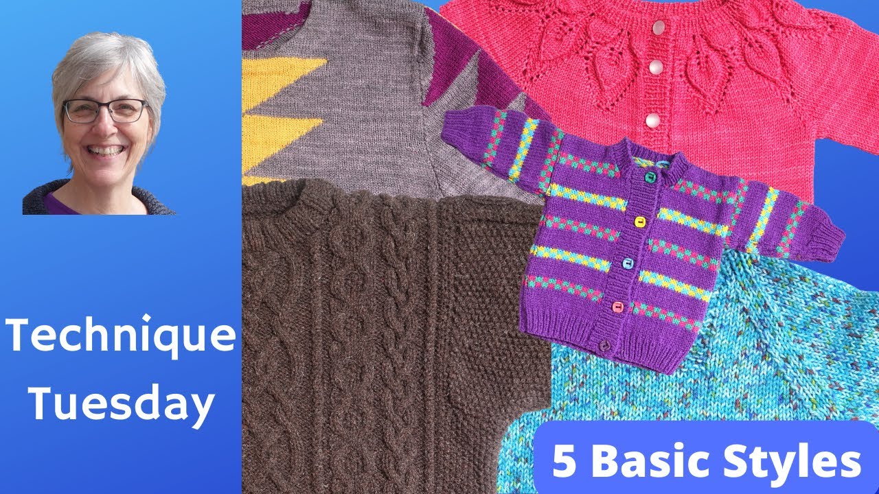 Intro to Sweater Styles (Types) // Technique Tuesday