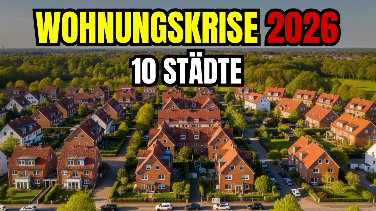 WOHNUNGSKRISE 2026: In Diesen 10 Deutschen Städten Wird Es Dramatisch