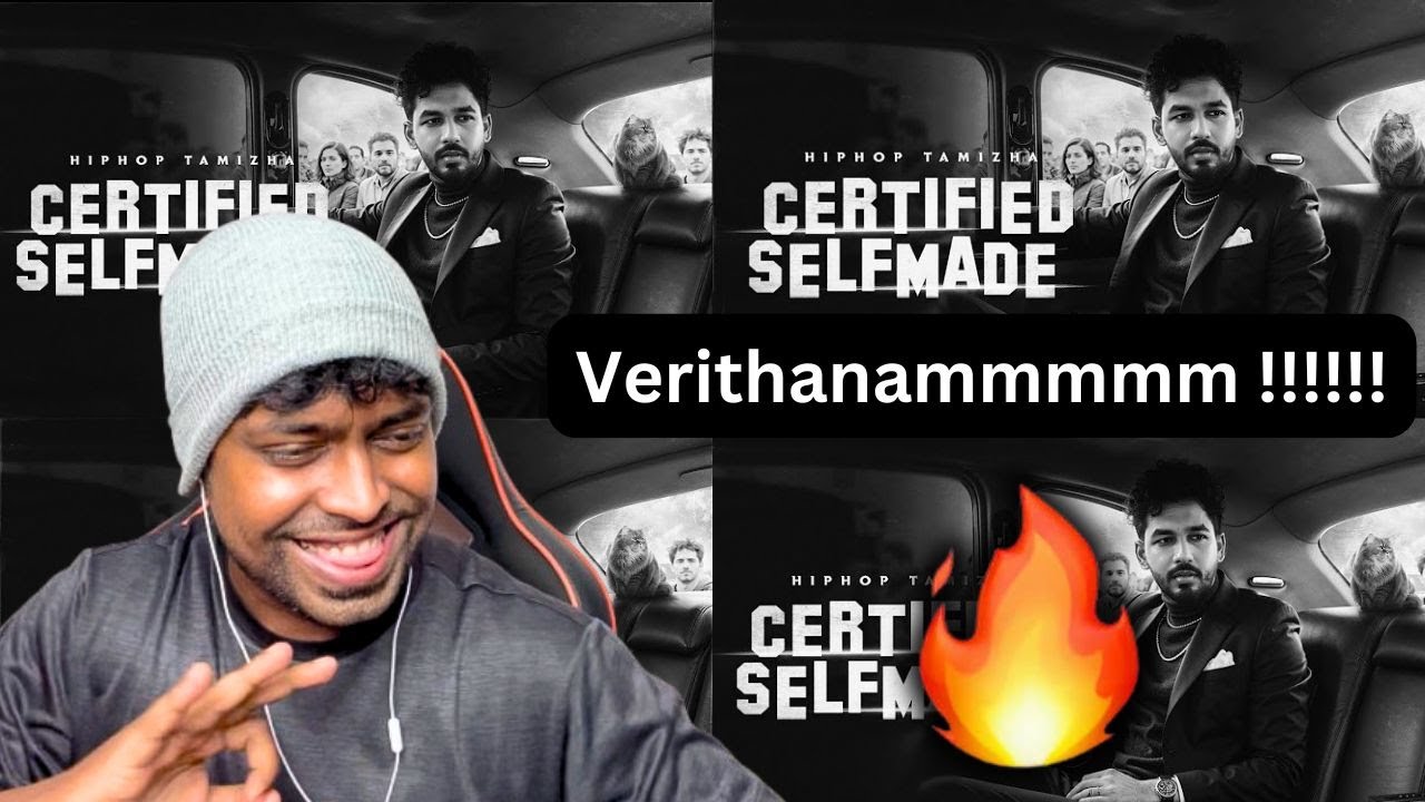 Certified Self Made Reaction | Hiphop Tamizha | Official Lyric Video | M.O.U | Mr Earphones
