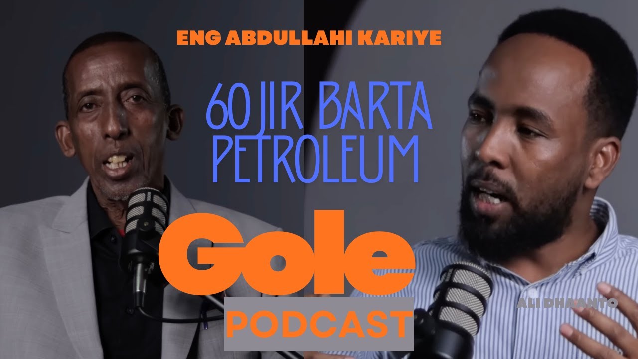 1️⃣ Eng. Abdullahi Kaariye – Halyeey 55 Jir Dib Ugu Laabtay Dugsiga, Maanta Baraya Petroleum!