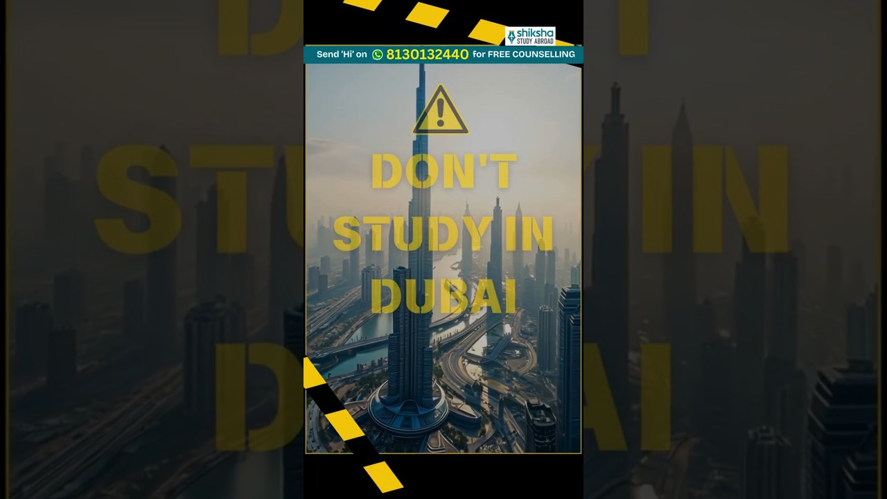 DON&rsquo;T Study in Dubai&mdash;Unless You Want THIS! #studyindubai #herriotwattdubai #bitsdubai