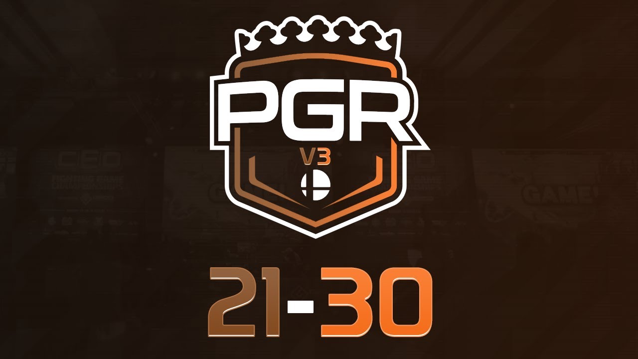 TOP 50 SMASH 4 PLAYERS: Panda Global Rankings v3 - 21-30