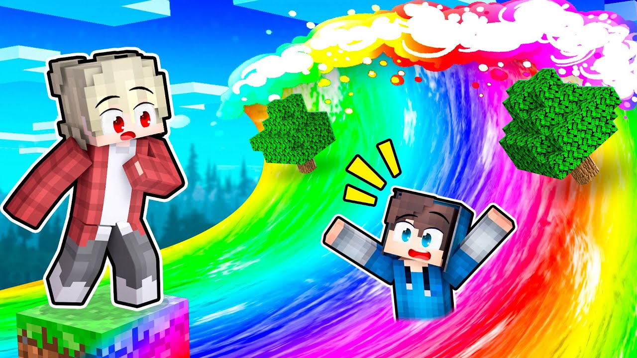 SPADL JSEM DO DUHOVÉ TSUNAMI V MINECRAFTU...