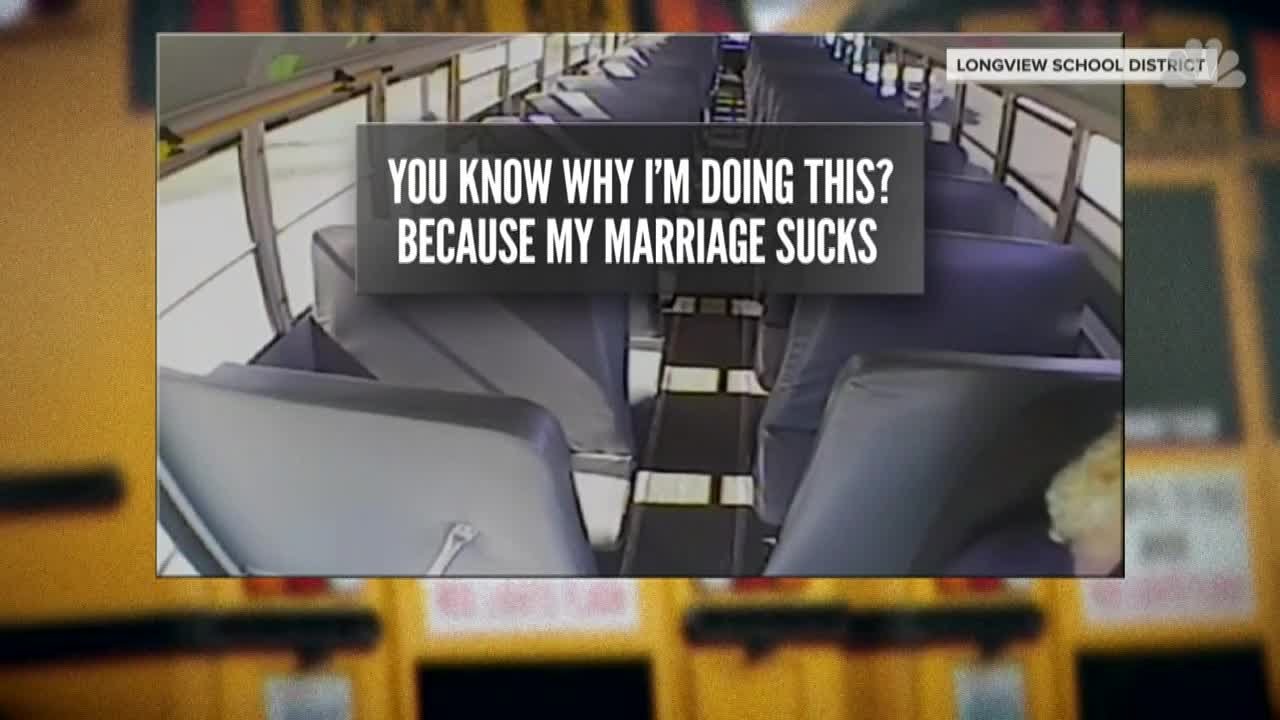 Video shows drunk school bus driver ranting at children (NBC)