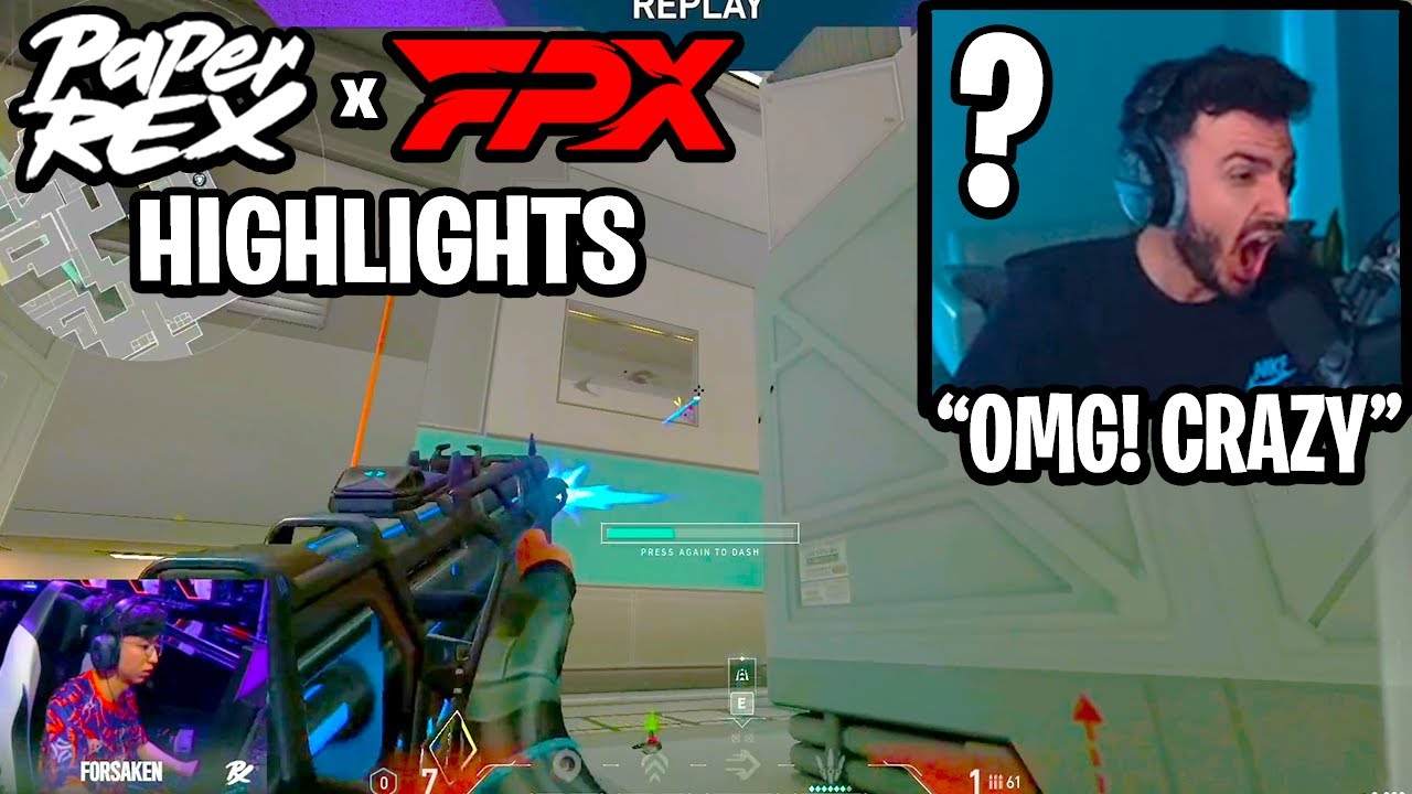 TARIK REACTS TO GRAND FINAL FPX vs Paper Rex - HIGHLIGHTS - VCT Masters Copenhagen | VALORANT