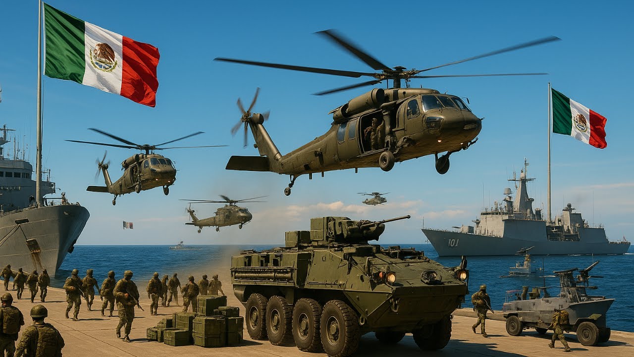 &iexcl;Crisis TOTAL! M&eacute;xico Despliega su Armada Tras Amenaza en el Caribe