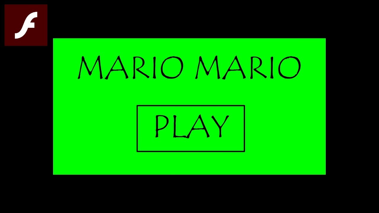 Mario Mario | Adobe Flash | GAMEPLAY