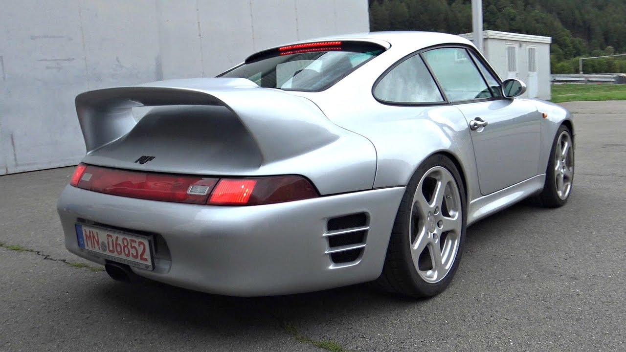 Ultra-Rare 1997 RUF CTR2 Goes Drag Racing on an Airstrip! - 3.6 Air-Cooled Twin Turbo Engine Sound!