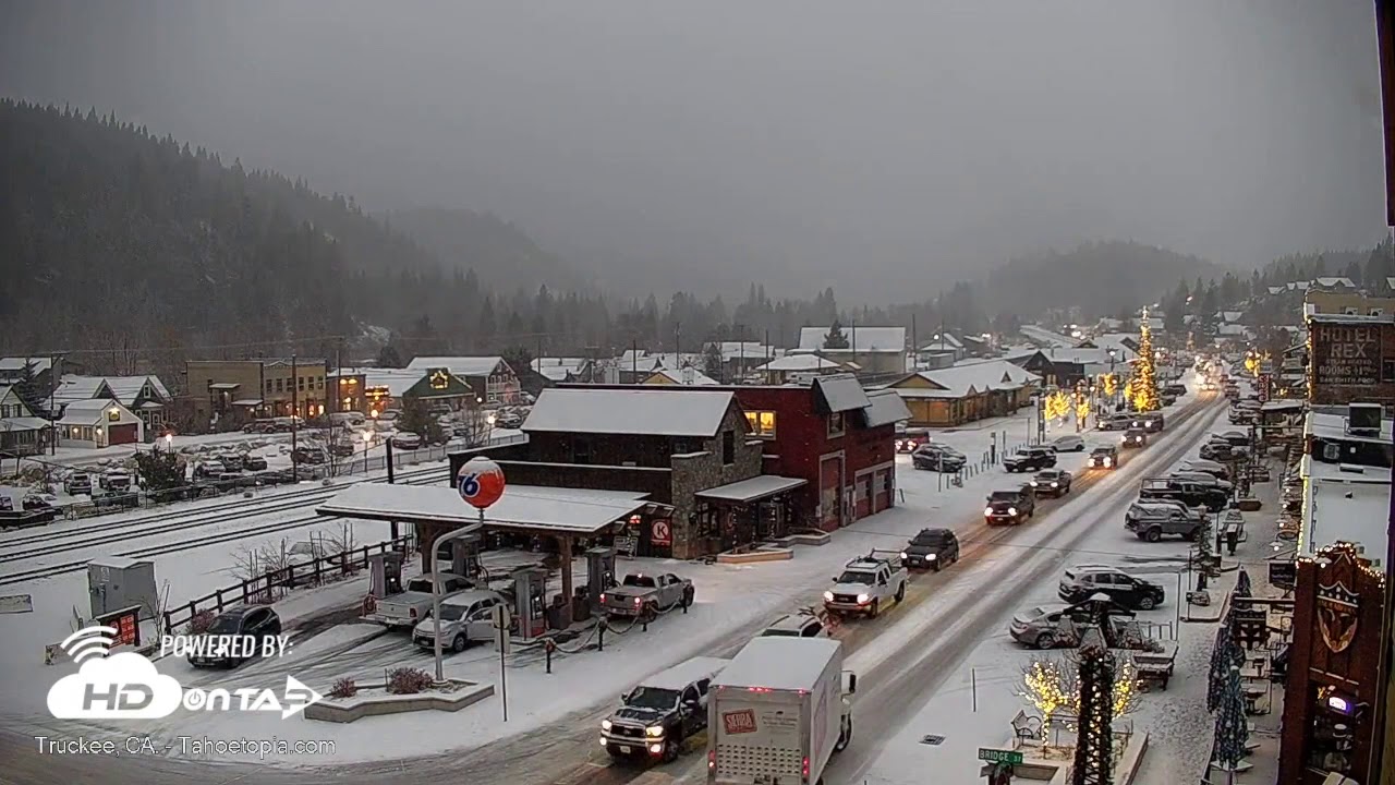 2019- Truckee, CA Snowfall Timelapse