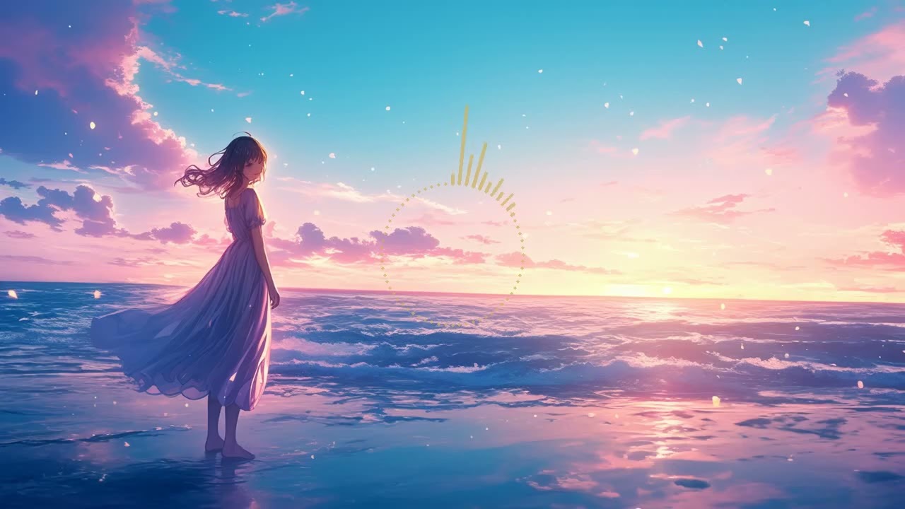 Outerworld Within Calm | Ambient Ocean Waves & Dreamy Reverb for Relaxation