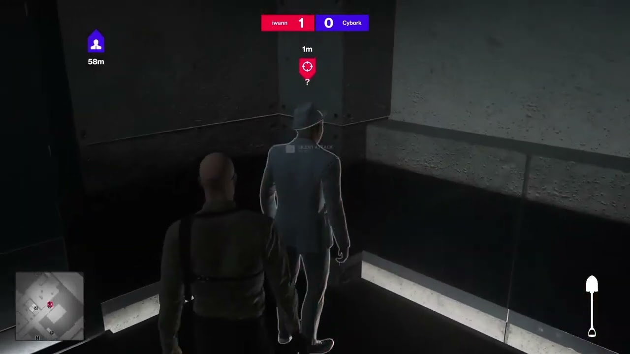 RUSHING EVERYWHERE 🏃 HITMAN 2 » GHOST MODE « SANTA FORTUNA