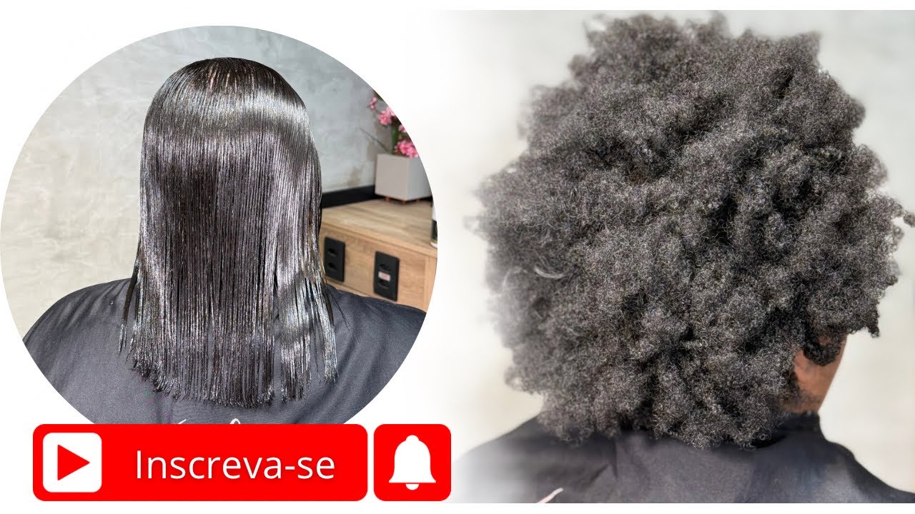 PROGRESSIVA SEM FORMOL EM CABELOS  EXTREMAMENTE AFROS -  PASSA A PASSO COMPLETO #liso #cabelo