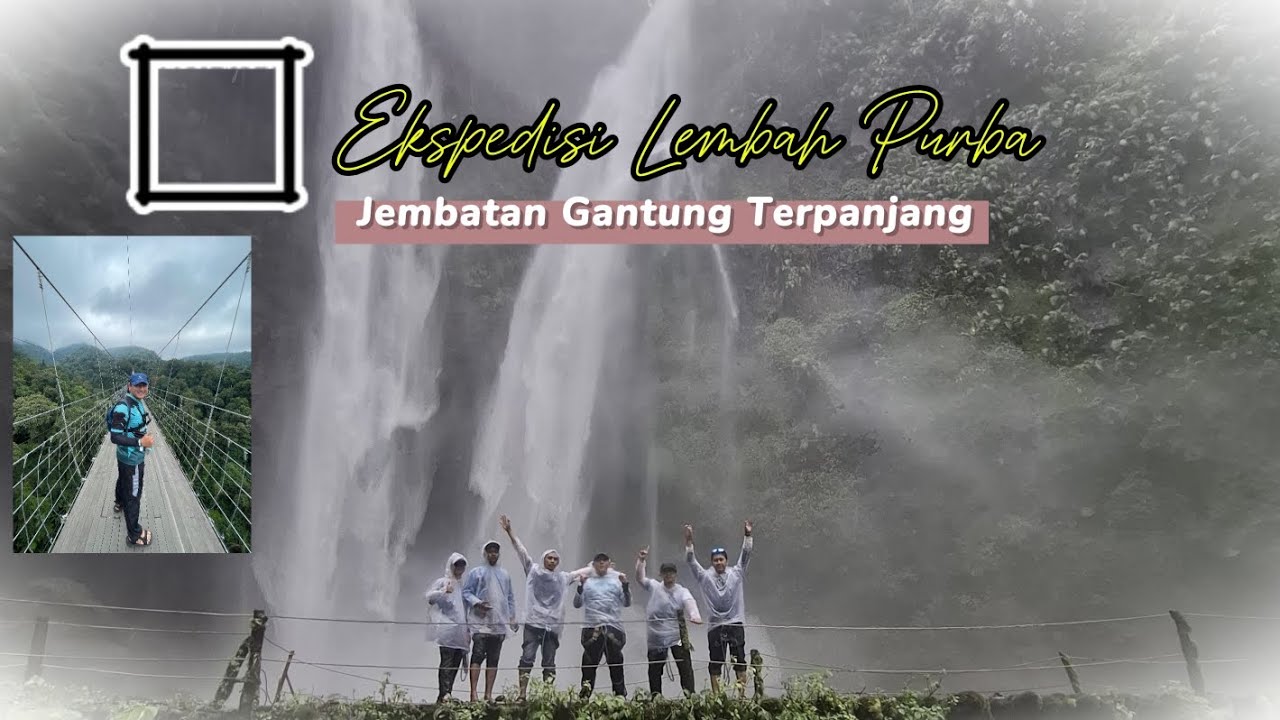 Touring dan Exploring Curug Kembar Lembah Purba & Suspension Bridge Sukabumi 2025 | LMN Wonder 