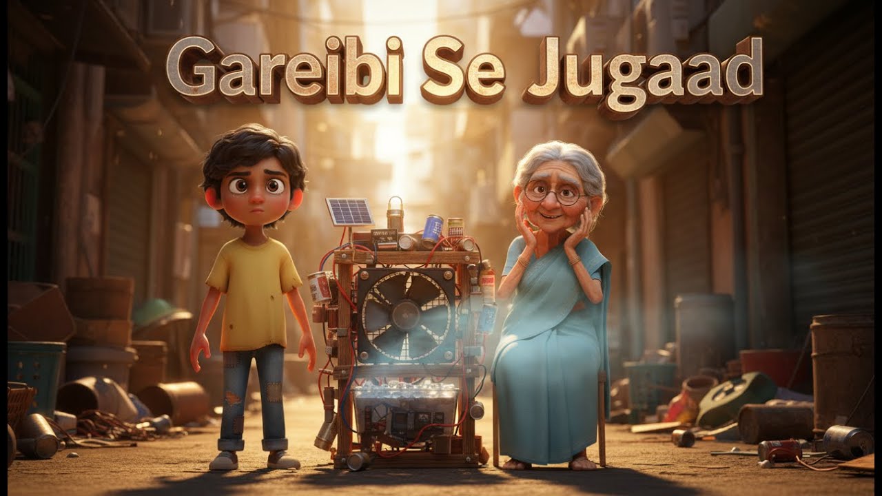 Gareebi, Jugaad Aur Dadi Ka Pyaar | Gappu Ka Desi AC 🔥 | Hindi Kahaniya | Moral Stories