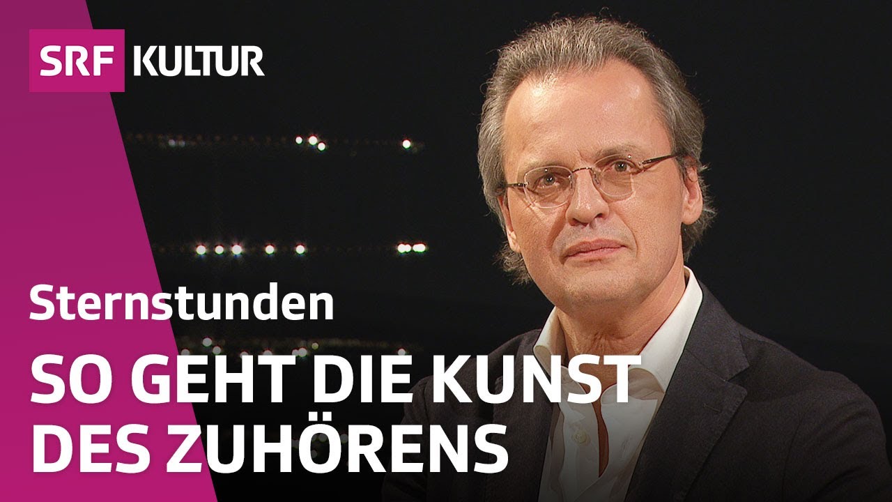 Bernhard Pörksen: «Wir hören, was wir fühlen» | Sternstunde Philosophie | SRF Kultur