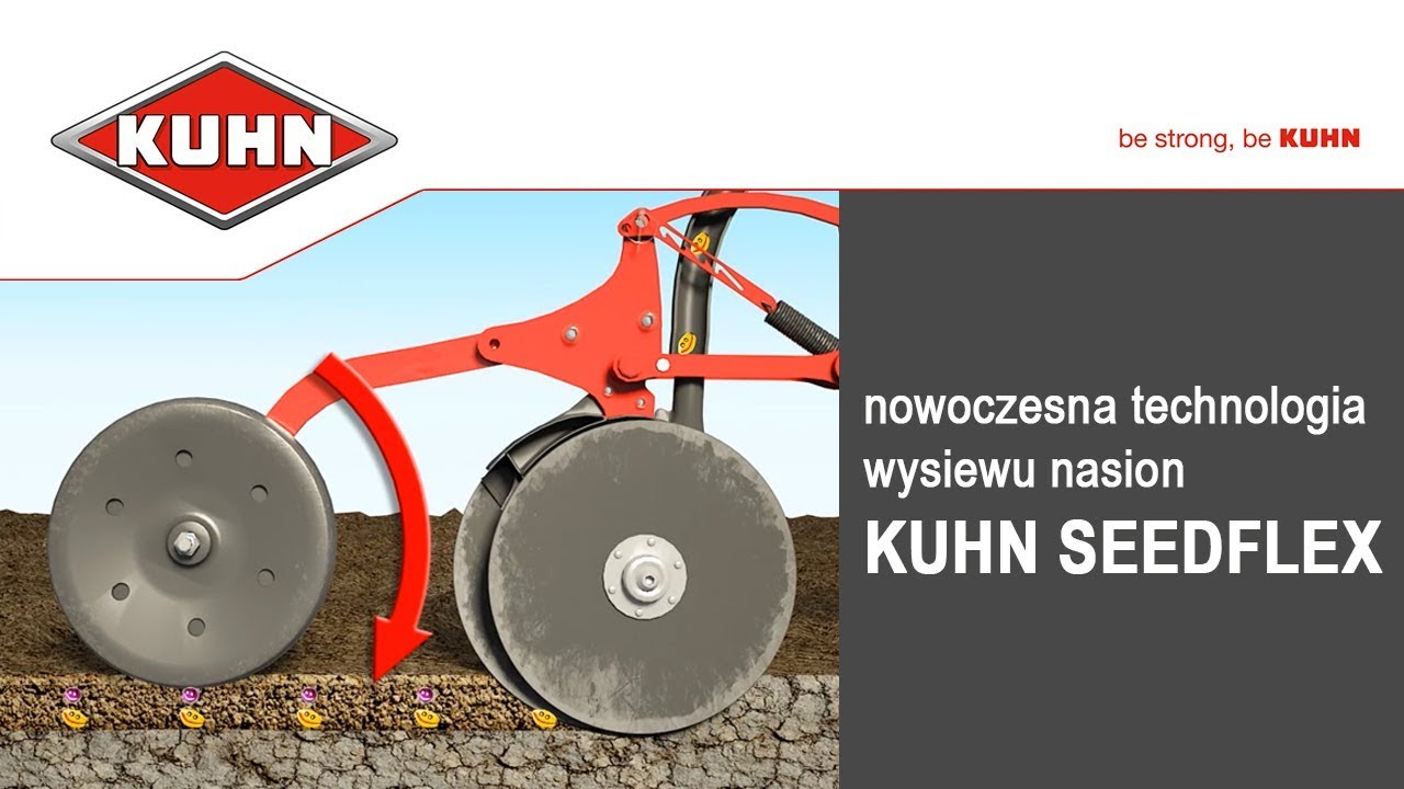 KUHN SEEDFLEX - nowoczesna technologia wysiewu nasion