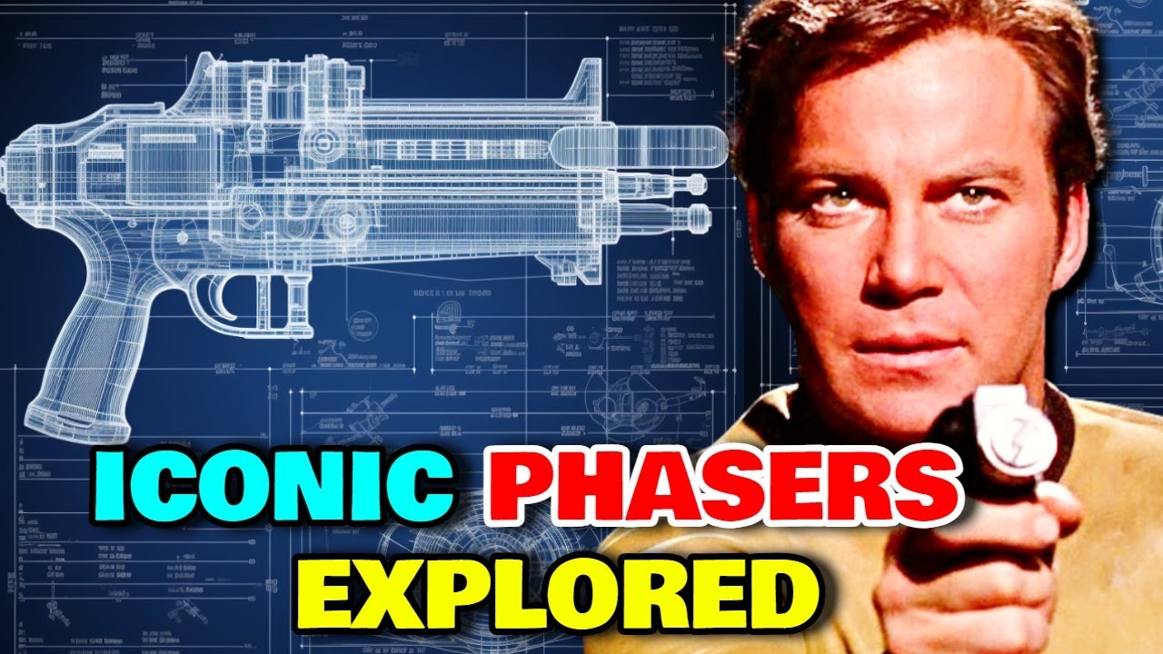 Phasers Explored - Star Trek's Most Iconic Weapn And Its Various Variants/Generations Explored!
