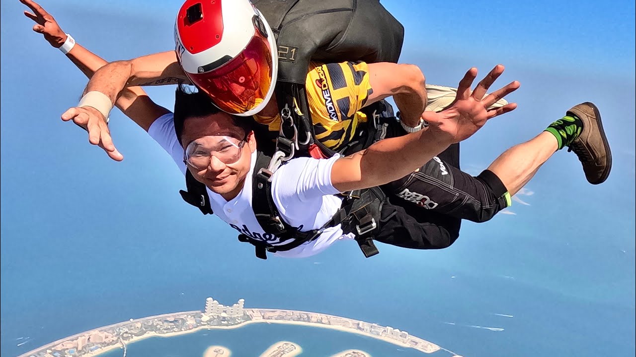 Skydive Experience @ Palm Jumeirah View