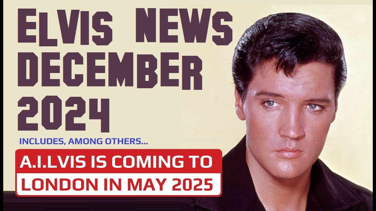 Новости Элвиса Пресли 2024: декабрь. Шоу ELVIS EVOLUTION выйдет в мае 2025 года и другие новости!