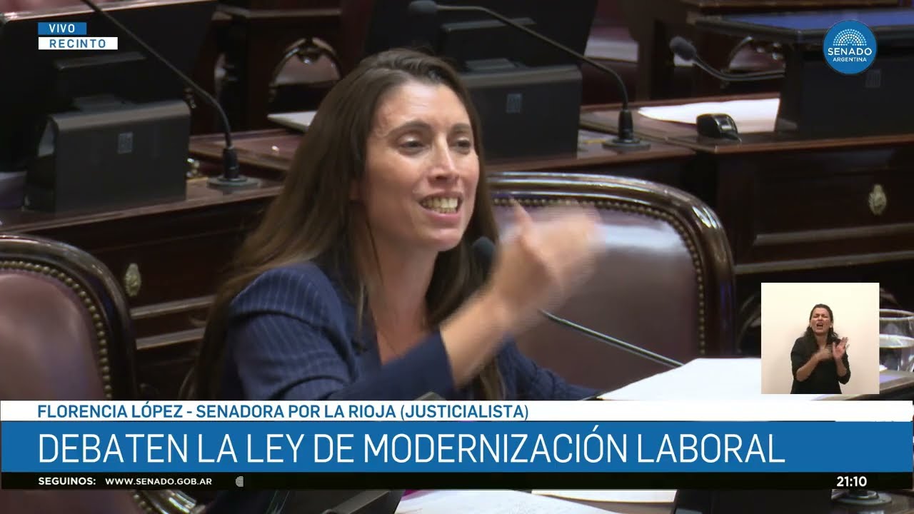 SENADORA FLORENCIA LÓPEZ - SESIÓN PÚBLICA ESPECIAL 27-02-26