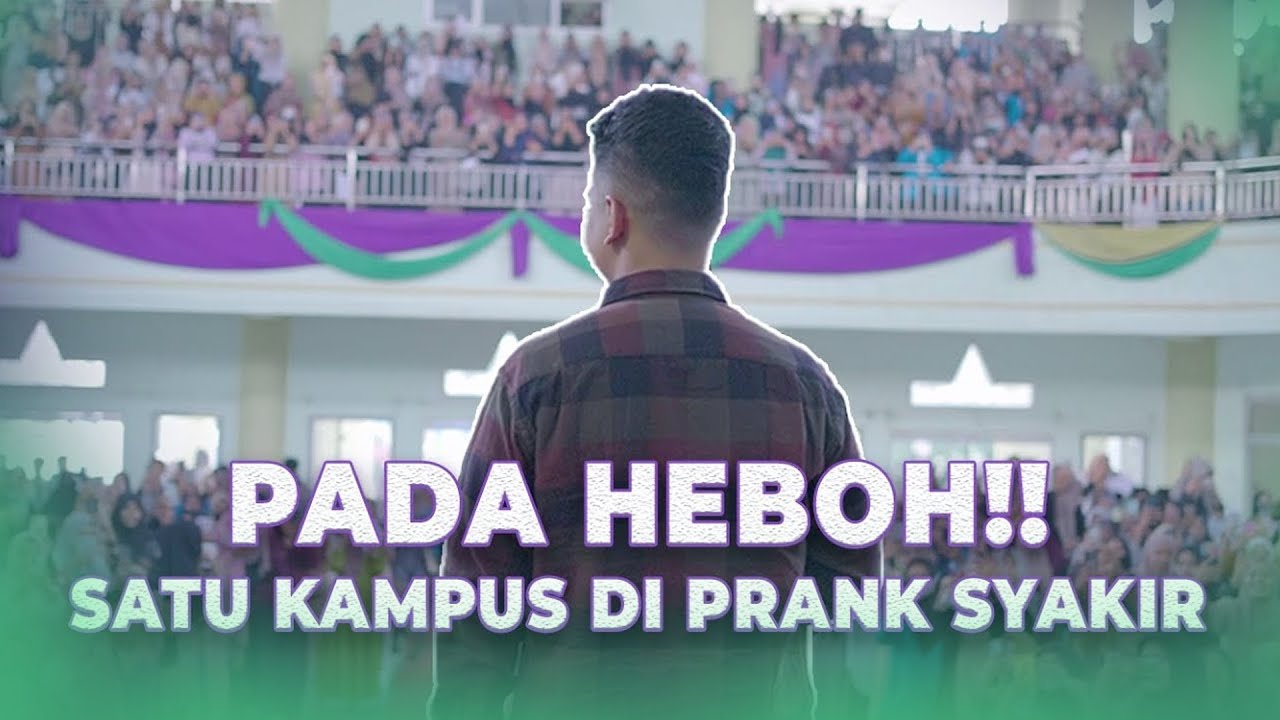 SATU KAMPUS DI JAMBI KENA PRANK SYAKIR GAK JADI DATENG #KIRVLOG - JAMBI