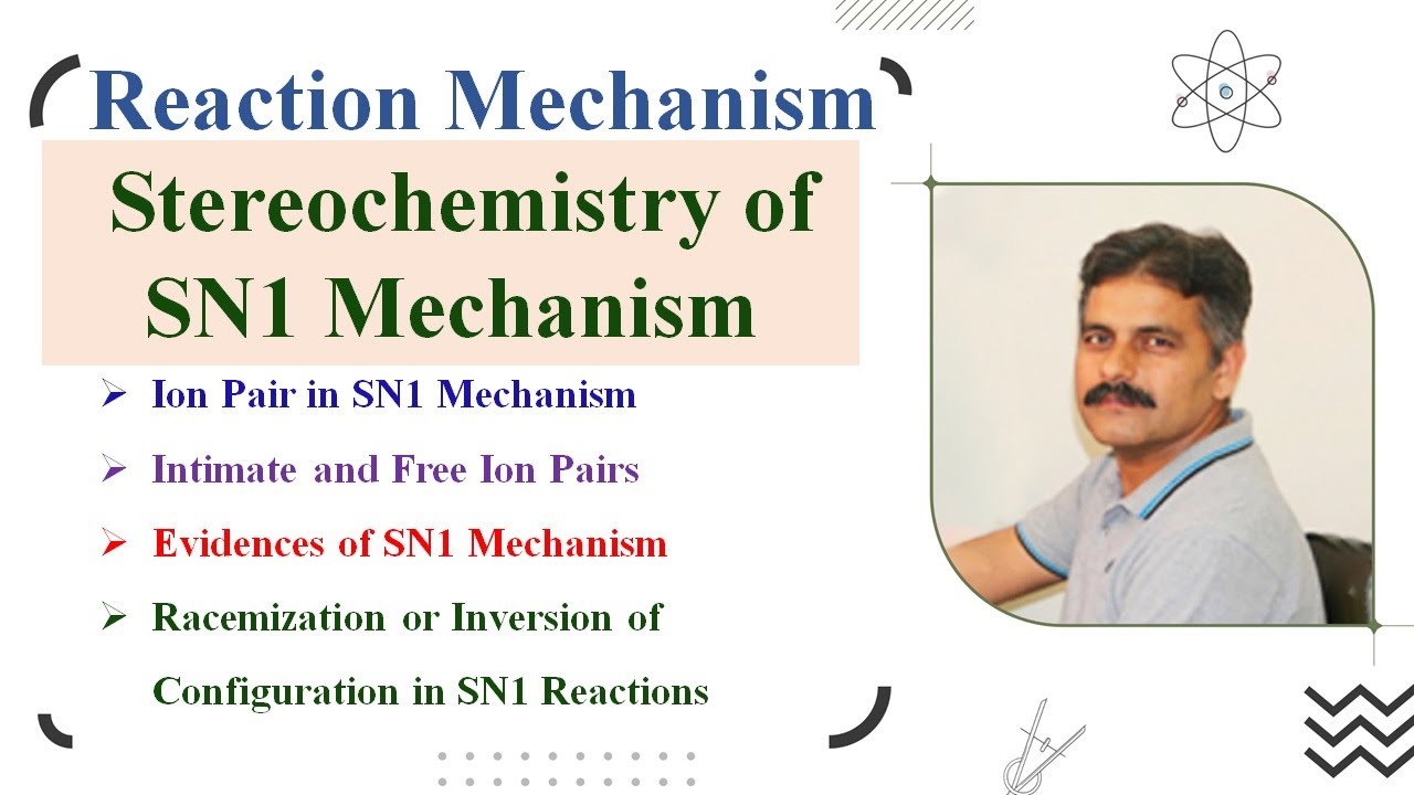 Reaction Mechanism: Ion Pair in SN1 Mechanism