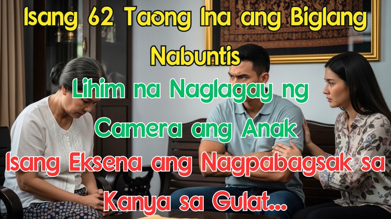 Isang 62 Taong Ina ang Biglang Nabuntis, Lihim na Naglagay ng Camera ang Anak Isang Eksena ang Nagpa