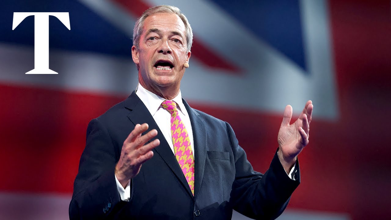 Nigel Farage claims “Britain is broken” at Reform party speech