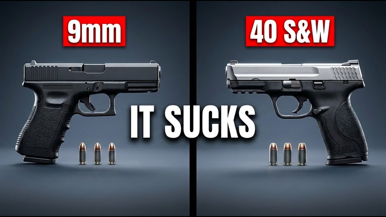 9 мм против .40 S&W: самая большая ложь, которую вам втюхала оружейная индустрия.