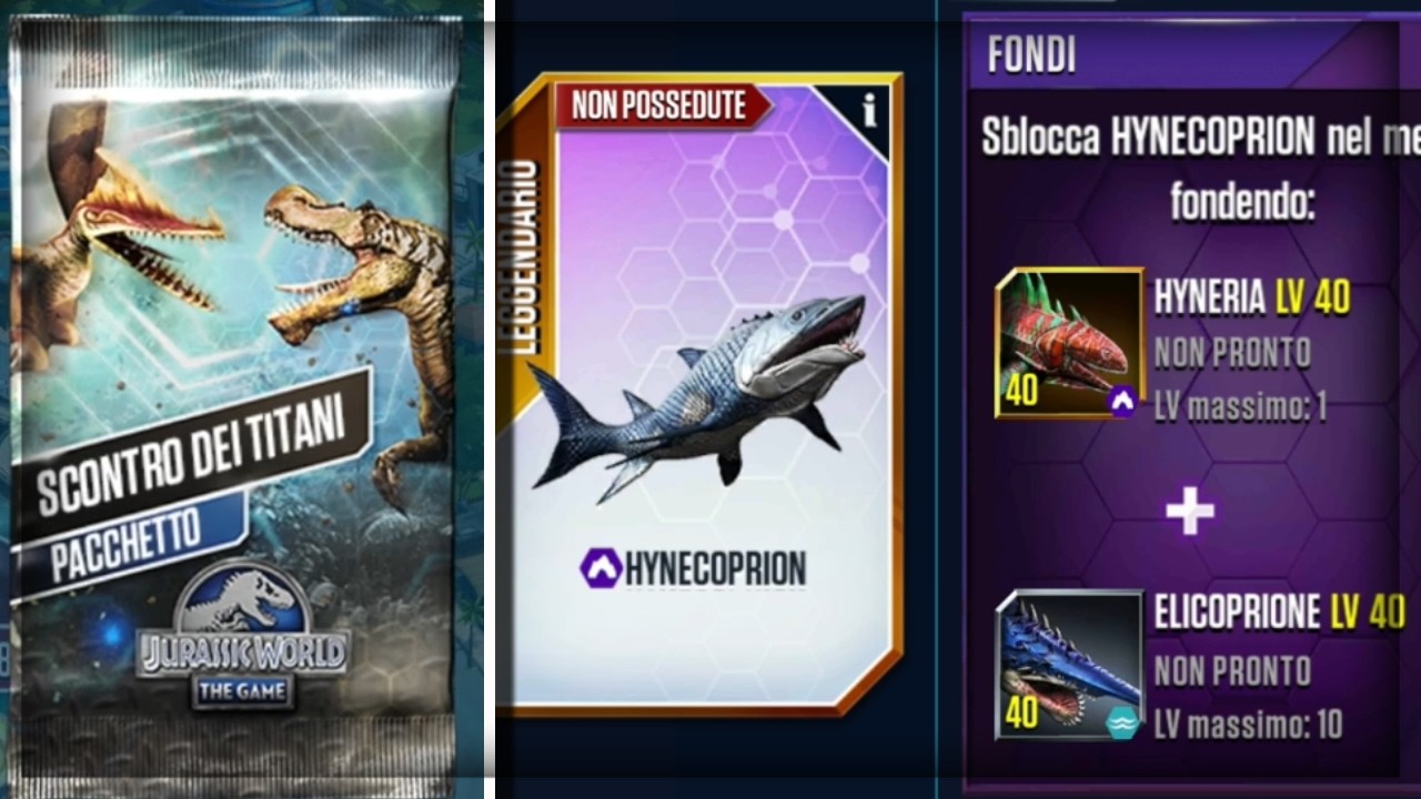 Bustina Scontro dei Titani + Eventi Boss + Target Hynecoprion | JURASSIC WORLD THE GAME S2 #484