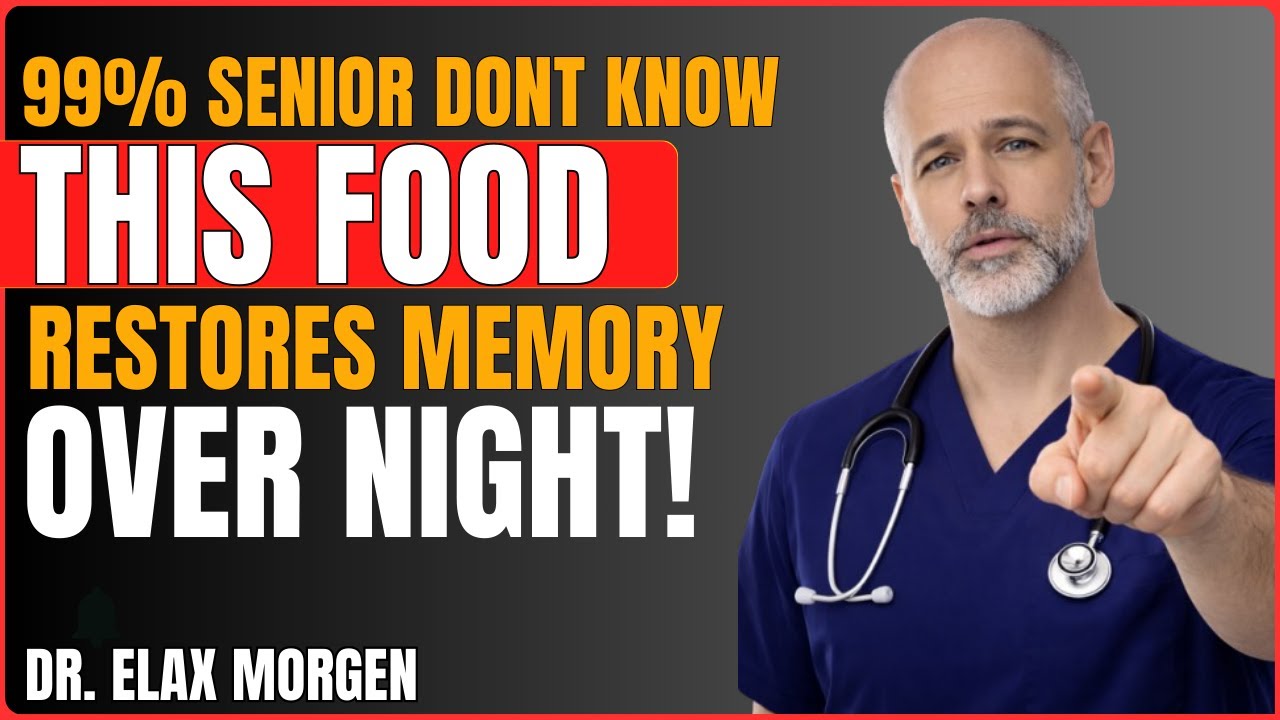 SENIORS: Top 3 Morning Foods That Sharpen Memory 🧠 & Help Heal the Brain Overnight