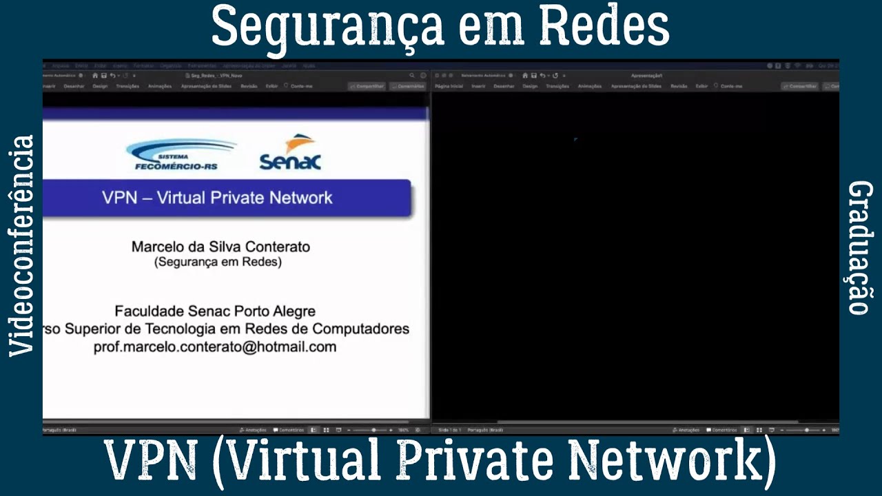 💻 Seguran&ccedil;a em Redes - VPN (Virtual Private Network) - (WEBCONFER&Ecirc;NCIA)