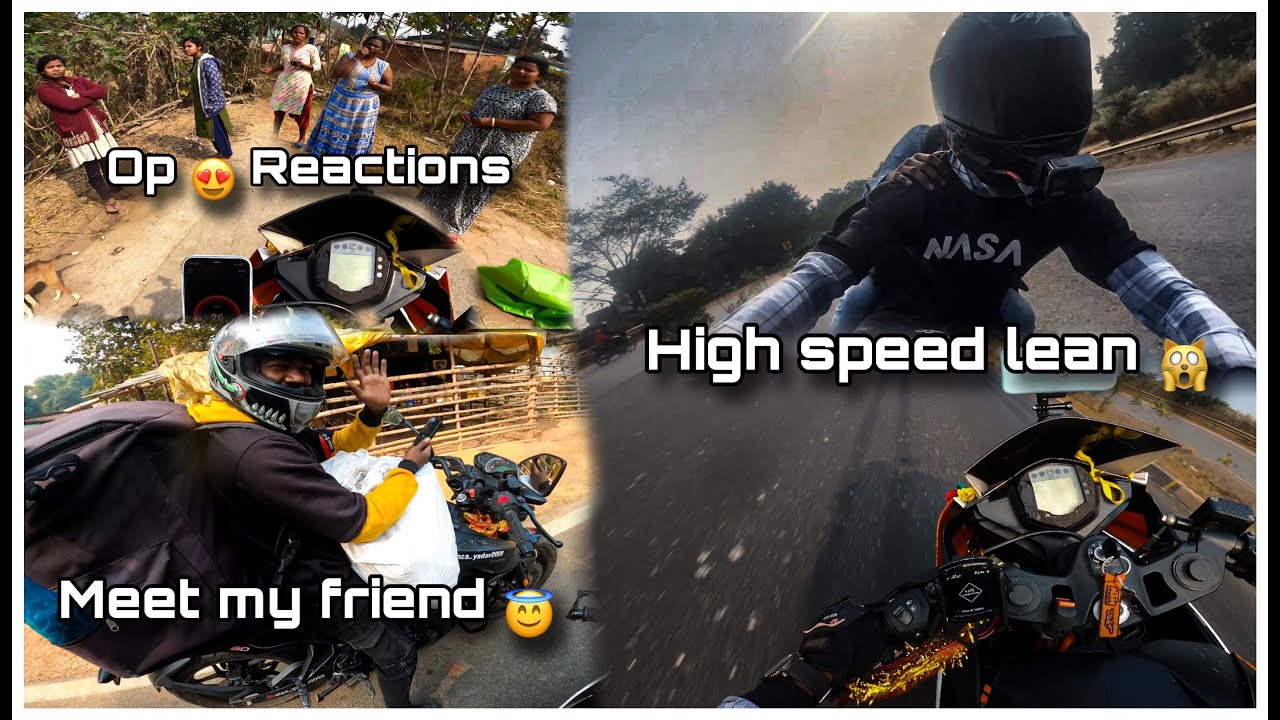 HIGH SPEED 🚀 LEANS KE SATH CRAZY 🤪 GIRLS REACTIONS 🥰| BEAUTIFUL 😍 RIDE FULL ENJOY ☺️ | #motovlog