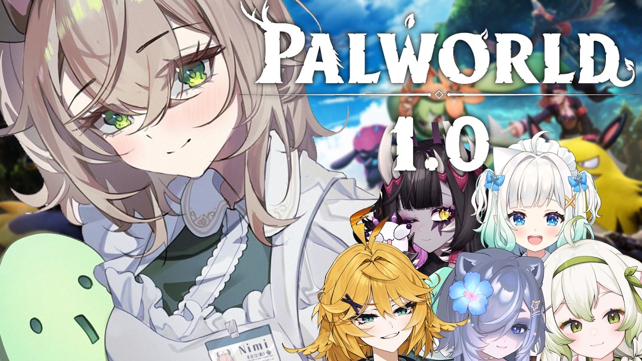 【PALWORLD 1.0】 Big update & big collab!!