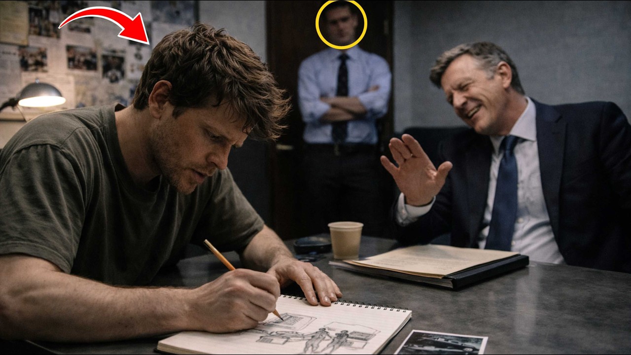 Non-Verbal Man Says “I Saw Everything” — Detective Ignores Him Until He Draws The Scene