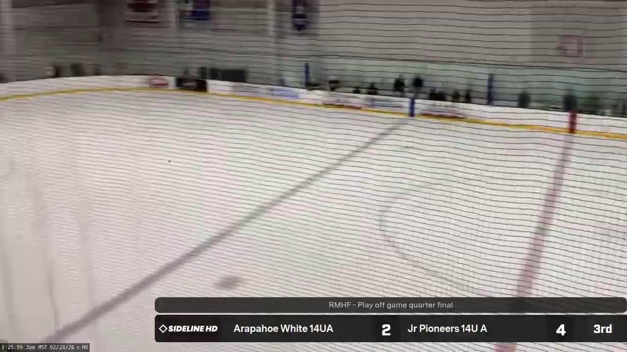 Jr Pioneers 14U A vs. Arapahoe White 14UA (2026.02.20)