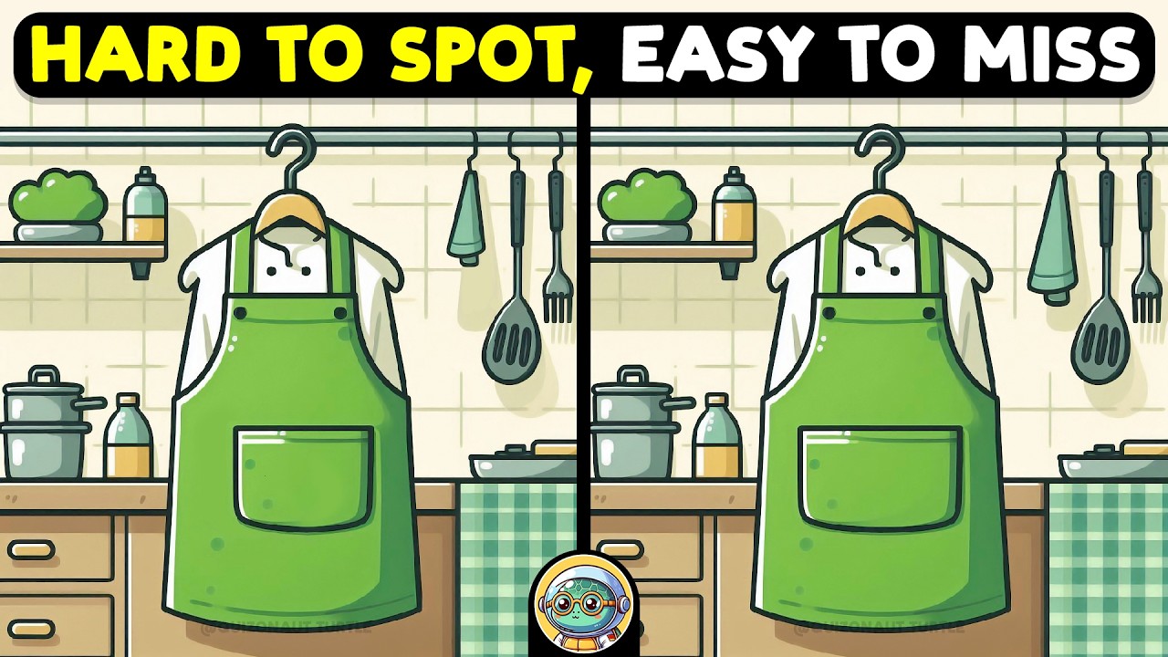 🐢🧩 Spot 3 Differences | Genius Level Required 🧩🐢 | Quizonaut Turtle