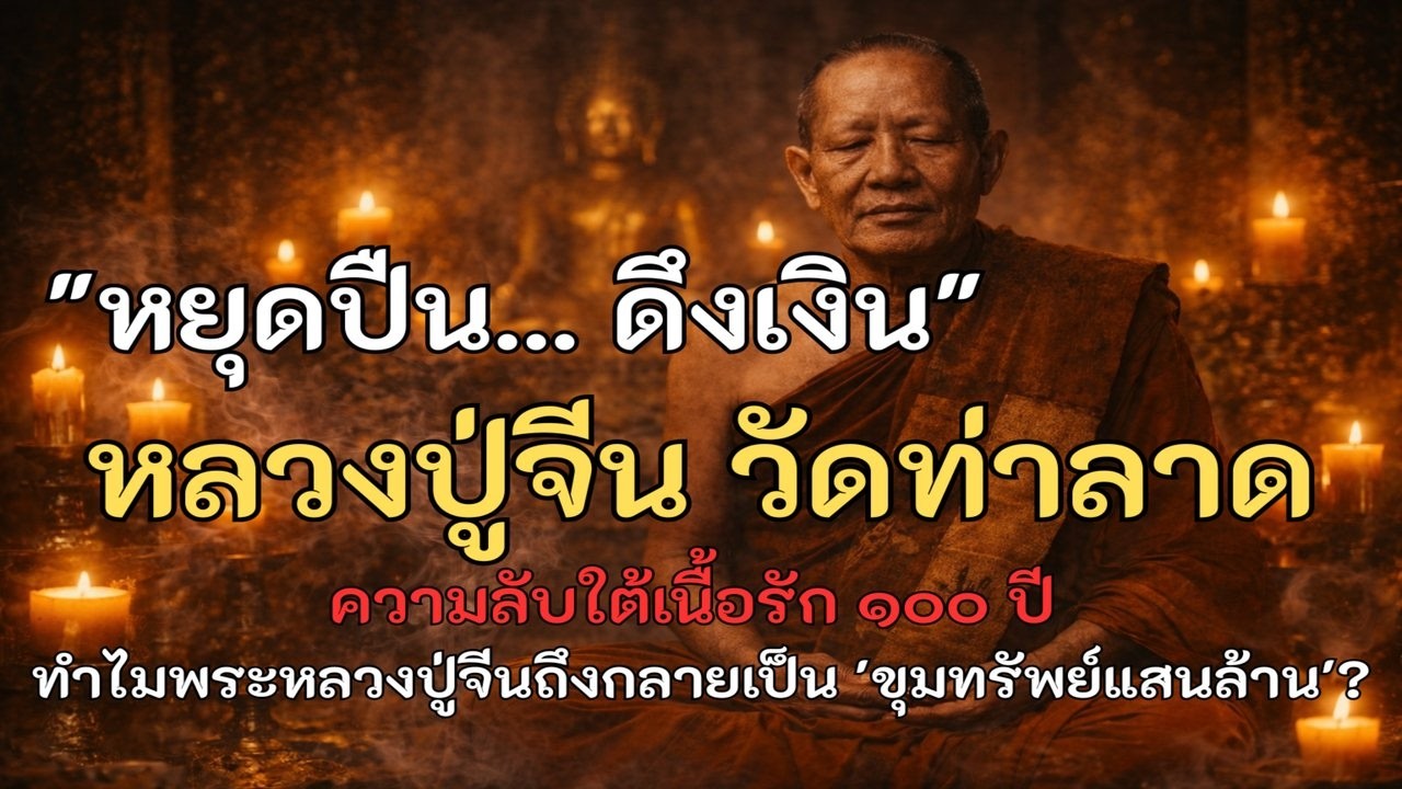 ความลับ ๑๐๐ ปี! พระปิดตาหลวงปู่จีน องค์ละ ๑๐ ล้าน พลิกชีวิตยาจก สยบศาสตรา มรดกศรัทธานับแสนล้าน