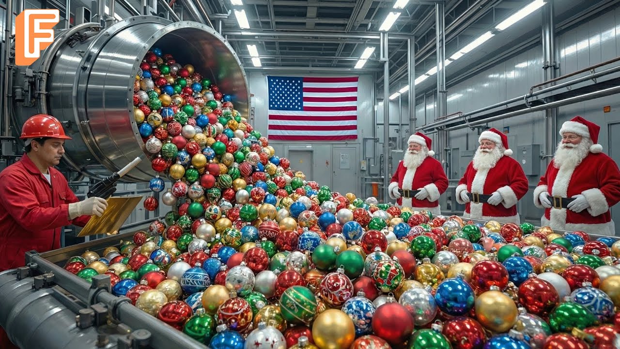 How It's Made: Christmas Ornaments Glass, Glass Bottle, Tempered Glass, Automotive Glass