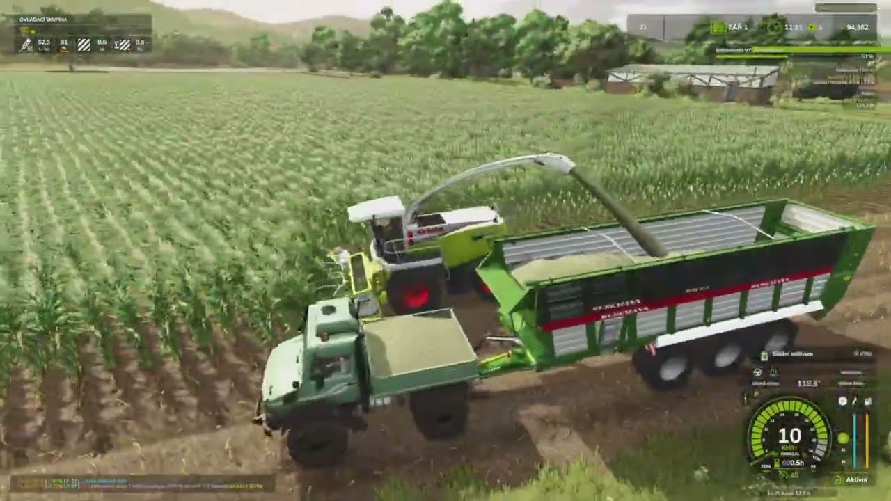 Sil&aacute;žov&aacute;n&iacute; kukuřice | Hof Bergmann 1.2.0.0. | #8 | Farming Simualtor 25