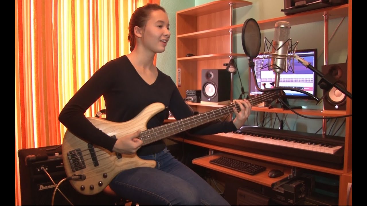 Dasha Safronova - Forget me nots (cover Patrice Rushen) Vocal and Bass cover