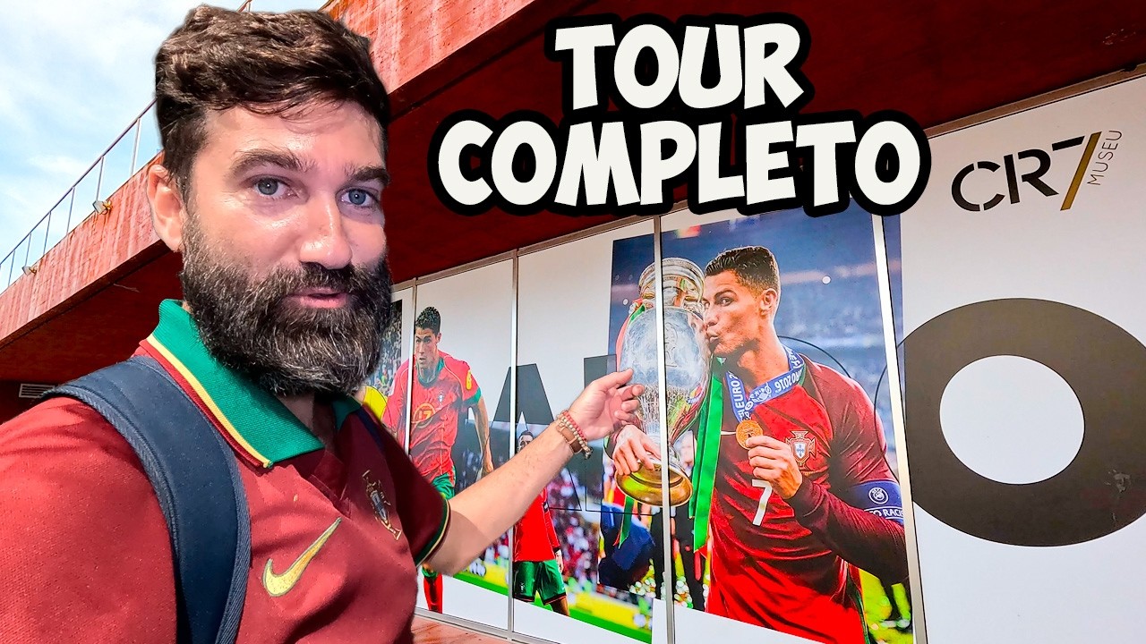 POR DENTRO DO MUSEU DO CRISTIANO RONALDO: O Que Ninguém Mostra! 👀🔥