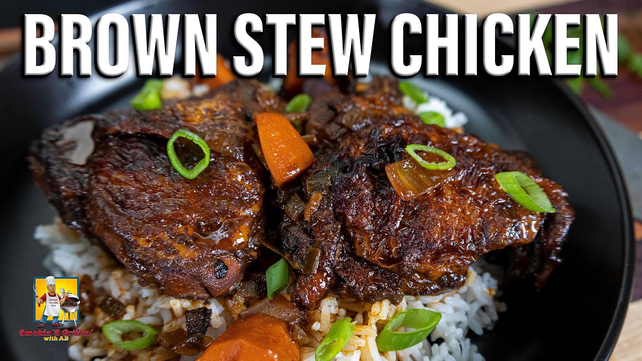 Easy To Make Brown Stew Chicken | Chicken Recipe